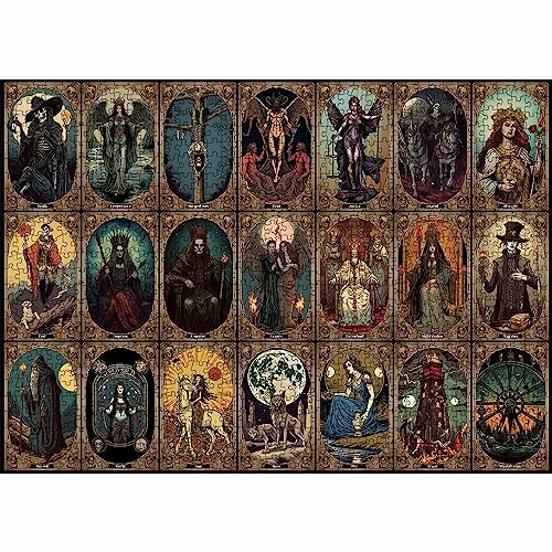 Horror Tarot Cards Puzzle